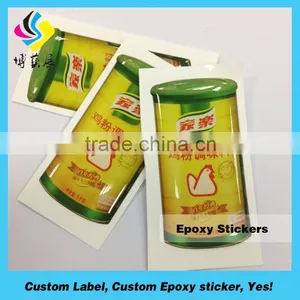 2015 New Design Custom Full Printing Epoxy Sticker Self Adhesive thumbnail-2
