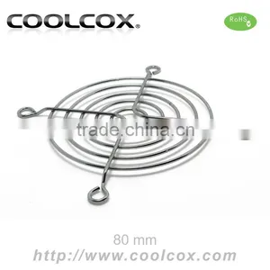 CoolCox 80mm Fan Finger Guard CCFG8CM,nichrome Material,fan Guard,RoHS Compliant thumbnail-1