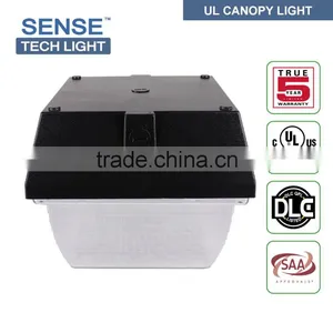 60W UL DLC SAA Listed Gas Station LED Canopy Light thumbnail-4