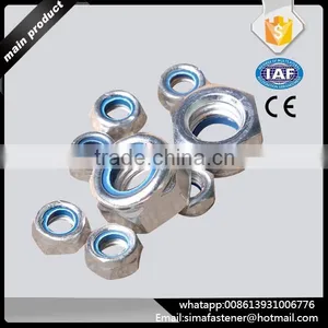 DIN985 Hex Lock Nylon Insert Nut thumbnail-5