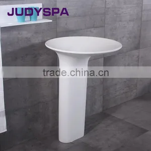 Solid Stone Sink Wash Basin Freestanding BA2008 thumbnail-3
