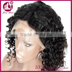 No Shedding no Tangle Grey Human Hair Wigs Full Silk Base Wig Burmese Baby Hair Wigs thumbnail-4