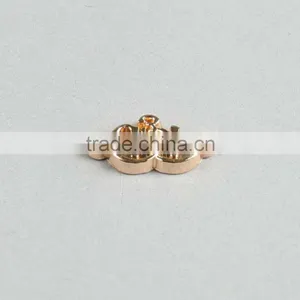 Professional Manufacturer Gold Metal Brand Label Logo thumbnail-3