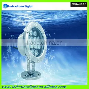 Super Waterproof DMX Fountain Light 12v/24v IP68 Dmx Rgb 9w 18w 27w Led Underwater Light thumbnail-5