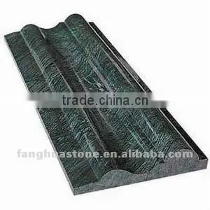 Indoor Natural Stone Green Production Marble Border thumbnail-1