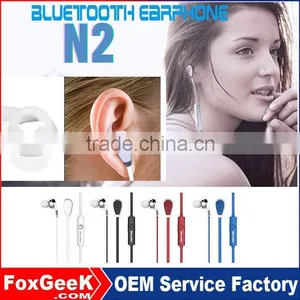 Wholesale High End Wireless Bluetooth Headset, High Quality N2 Earphone, Mini Bluetooth Sport Earphone thumbnail-1