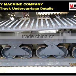 Rubber Crawler Self-unloading Farm Tractor for Muddy Field , Swamp , Wetland , CE / ISO / SGS , Model: CDT60 thumbnail-5