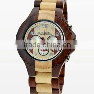 Friendly FSC With Your Logo Quartz Mechanism Indonesia Bangle Wood Watch thumbnail-1