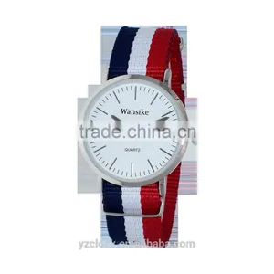 Newly Designed Slim Watch With Nylon Watch Bands thumbnail-2