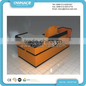 Hot Selling Supermarket Retail Cashier Counter Designs For Sale thumbnail-1