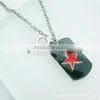 Custom Iron Metal Tags With Star Stamping thumbnail-1