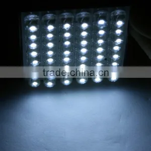 48 LED White Dome Bulb Light for Car Interior With 3 Adapters thumbnail-5