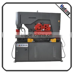 Equal Angle Hydraulic Punch & Shear Steel Workers thumbnail-1