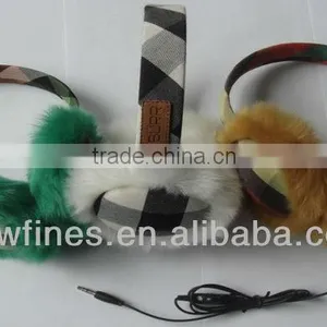 Ear Muff, Ear Muff With Earphone, Imitation Fur Earmuff thumbnail-1
