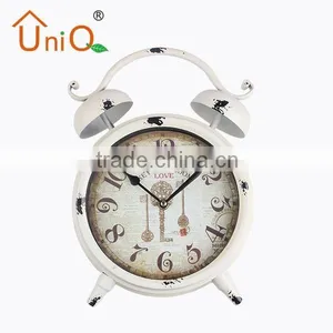 Antique Home Decor Gift Iron Table Clock thumbnail-1