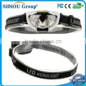 6 LED Lights 300Lumen 3 Mode Outdoor WaterResistant Headlight Night Fishing Camping Hiking Cycling Climb WaterProof Headlamp thumbnail-1