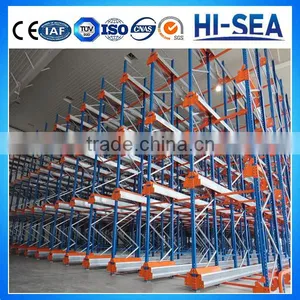 Warehouse Automatic Heavy Duty Radio Shuttle Pallet Racking System thumbnail-4