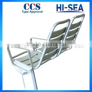 Fixed Marine Deck Chairs Aluminium thumbnail-1