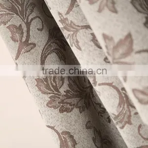 100% Polyester Fabric Jacquard Curtain Panel Grommet Drapes thumbnail-6