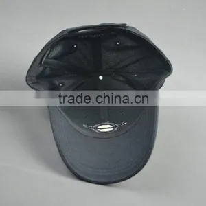 Black Sports Caps Diamond Mesh PE Sports Caps thumbnail-5