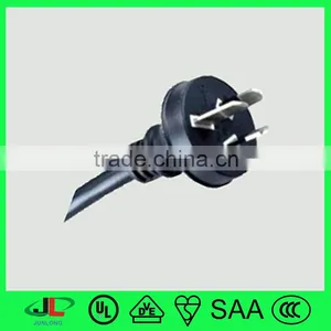 Good Electric Cable Rates 10A 250V Australian SAA 3 Pin Plug, Lamp Holder Cord thumbnail-1