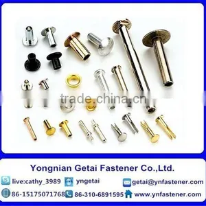 Stainless Steel Semi-tubular Countersunk Head Rivets DIN 6792 thumbnail-6