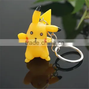 Pikachu Cartoon Pokemon Keychain for Christmas Gift thumbnail-4