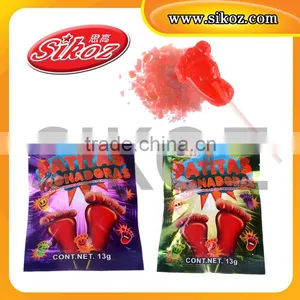 SIKOZ Brand SK-P321 Feet Shape Lollipop With Popping Candy thumbnail-1