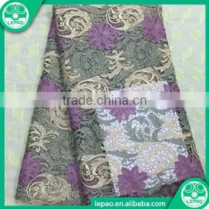 High Quality Heavy African Lace Fabrics Swiss Voile Lace in Switzerland 2016 thumbnail-2