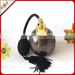 Wholesale Unique Design 100ml Luxury Airbag Glass Perfume Bottle & Empty Bottle With Pump Airbag Atomizer Spray thumbnail-3