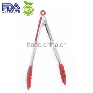 Wholesale 4 Different Size Silicone Kitchen Food Tongs thumbnail-1