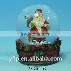 2015 Factory Hot New Products Resin Globes Crafts for Christmas Gifts thumbnail-4