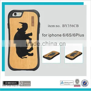 2016 Handmade for Wood Iphone 5 Case,for Wood Iphone 6 Case ,wood Case for Iphone 6 5 With Logo Engraved thumbnail-2