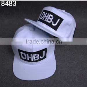 Design Custom Cap Snapback Six Panel Flat Brim Printed Logo Snapback Caps thumbnail-6