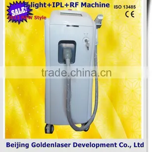 Remove Diseased Telangiectasis 2013 Exporter Beauty Salon Skin Care Equipment Diode Laser E-light+IPL+RF Machine 2013 Lady Shaver thumbnail-1