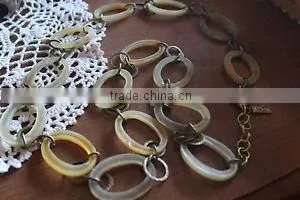 Buffalo Horn Necklace Jewelry Stylish & Fashion Jewelry Necklace Latest New Design Pic in India 2016 for Girls thumbnail-6