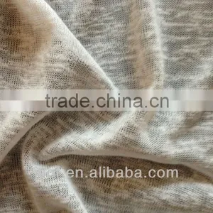 Knitted 100%Polyester Linen-like Jersey thumbnail-1