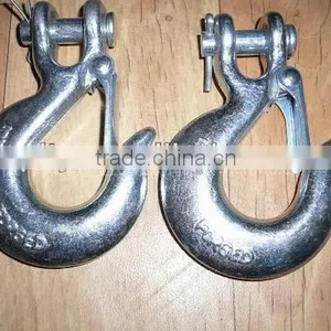 Marine Hardware H331 Forged Steel US Type Clevis Slip Hook With Latch thumbnail-1