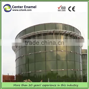 Biogas Digester Glass Fused-to-steel Bolted Tanks Eco-friendly Enamel Coated Steel Digester thumbnail-1