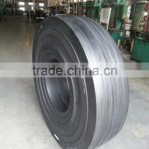 Solid Rubber Tires Bullet Proof Tire 10.00-20 Tires From China thumbnail-6