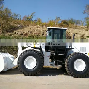Construction Machines 966G Heavy Wheel Loader Black and White thumbnail-1