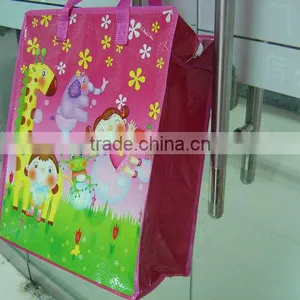 Printed pp Woven Bag With Handles thumbnail-1
