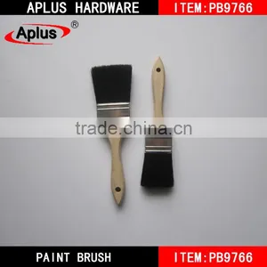 Professional Brushes Factory 100 Pure Bristle Paint Brushes With Wooden Handle thumbnail-5
