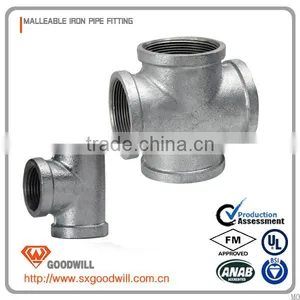 Black Cast Reducing Malleable Iron Pipe Fittings thumbnail-4