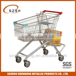 German Style Metal Supermarket Shop Cart thumbnail-5