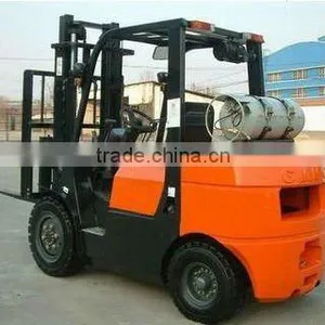 LPG & Gasoline Powered CPQD20F Forklift Truck With CE thumbnail-1