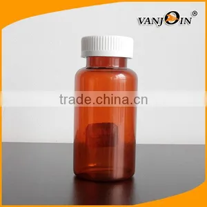 7 oz Amber Pharmacy Vials Pill Bottle Plastic Prescription thumbnail-1