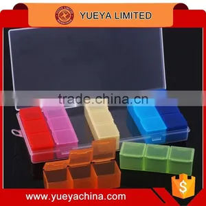 21 Cells Colorful Medicine Chest Box Case thumbnail-2