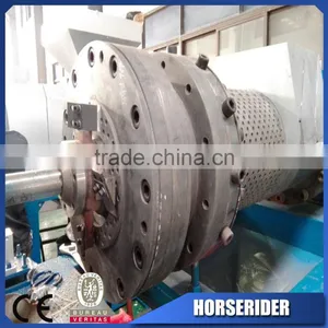 pe pp Rubbish Bags Drying Pelletizing Machine/pe pp Film Polybags Squeeze Granulator Drying Plant thumbnail-5