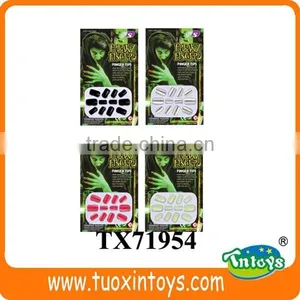 Plastic Halloween Fingers, Halloween Nail Stickersd Designs thumbnail-2